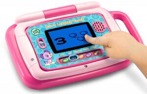 Pink LeapFrog 2-in-1 tablet