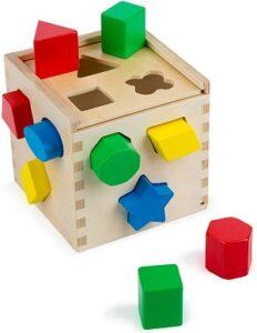 classic shape sorting cube