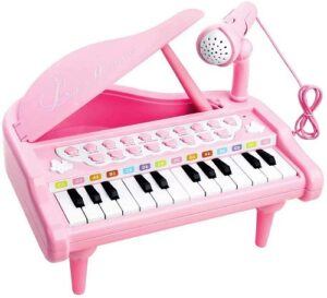 Best musical instruments for toddlers-Piano Keyboard Toy