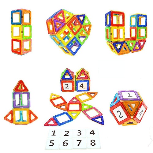 Toys for hyperactive toddlers-magnetic blocks