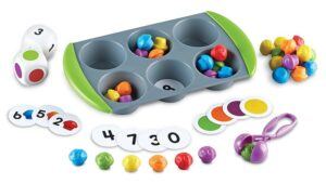 counting toys for 2 year olds-mini muffin counting toy set
