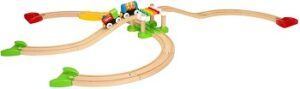 Brio wooden train set for toddlers