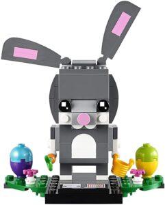 Easter toys for toddler boys-grey color LEGO brickheadz easter bunny