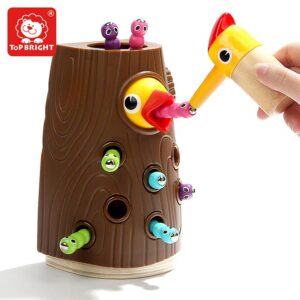 educational toys for 2 year olds-Bird Feeding Game Toy