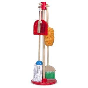 wooden cleaning toys