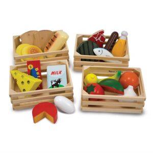 Melissa & Doug wooden food groups