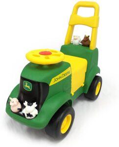 ride on tractors for toddlers-John Deere Sit 'N Scoot Activity Tractor