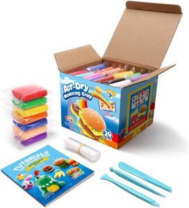 DIY craft kits for kids-Air Dry Modeling Clay