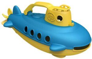 Green Toys Submarine Toy in yellow and blue