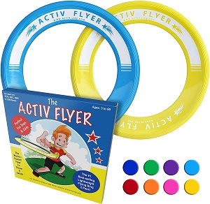 Kid's Flying Rings-2 pieces-blue yellow