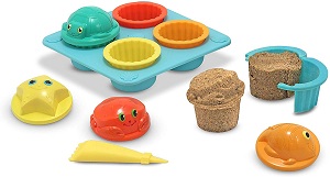 Seaside Sidekicks Sand Cupcake Set