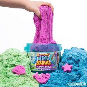 3 colors slimysand bucket