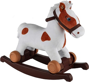 Rockin' Rider Carrot 2-in-1 Pony Plush Ride-On,