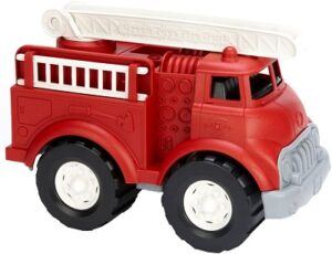 Green Toys Fire Truck-green and white color