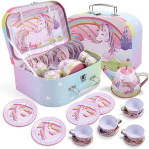unicorn tea party set