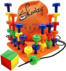 Skoolzy Peg Board Set