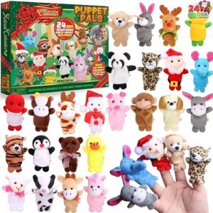 Christmas Advent Calendar 2023 with Finger Puppets