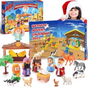 Nativity Scene Advent Calendar 2023 